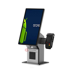 Hepsi Bir Arada Dokunmatik Ekranlı Android Terminal Self Servis Dijital Ödeme Kiosku Barkod Okuyucu İç Mekan Kullanımı Windows POS Sistemleri SDK - Product Image 2