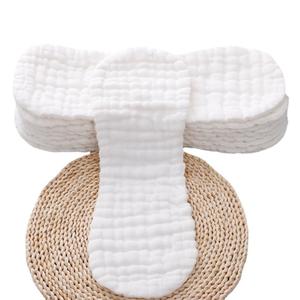 Многоразовые подгузники для новорожденных из мягкого дышащего хлопка (12/9/3 слоя) - Product Image 5