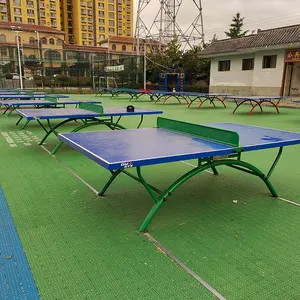 आउटडोर पिंगपोंग टेनिस टेबल वाटरप्रूफ थोक सस्ते पिंग पोंग जी टेबल डोनिक टेबल टेनिस