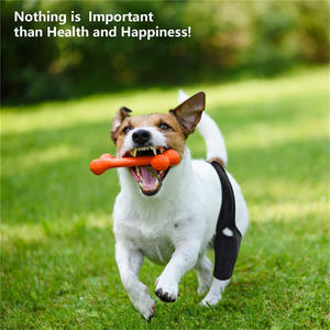 Attelle pour chien jambe réglable soutien du genou pour chien blessure soutien de la jambe luxation rotule soulager les douleurs articulaires Muscle chien <span class=keywords><strong>genouillère</strong></span> - Product Image 4