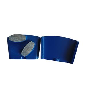 高速変更研磨ブロックHTCダイヤモンド研削靴用ダブル六角形セグメントダイヤモンドツールHTCコンクリートグラインダープレート - Product Image 5