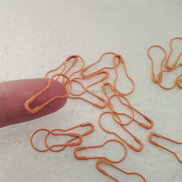 1000 pièces de marqueurs de mailles de couture en plastique colorés, type gourde, avec verrouillage en laiton, pour le tricot à la main et les loisirs créatifs, kit de couture