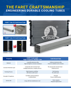 Radiador de Aluminio para Auto TOYOTA CAMRY 2017, Repuestos para RAV 4/Crown/Venza/Voxy 606786 13670 16400F0010 1640025130 TO3010364 - Product Image 2