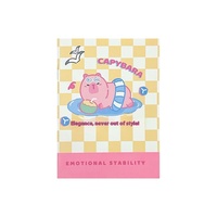 Kapibala Niedlicher Offset-Gedruckter A3/A7 Notizblock Softcover 64k Kindertag Grundschüler-Preis Fadenheftung Kleines Geschenk