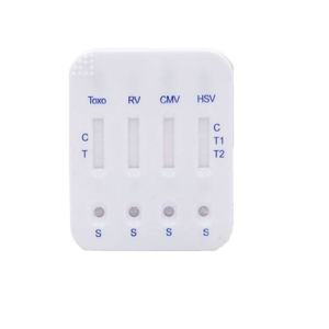 고감도 톡소 플라스마 IgG IgM 신속 진단 테스트 키트 수의학 테스트 스트립 - Product Image 2