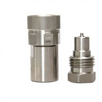 Nouvelle vanne à aiguille de type verrouillable pour raccords hydrauliques en acier inoxydable avec garantie d'un an