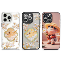Étui personnalisé avec motif UV, étui de téléphone de luxe de marque de créateur, antichoc, pour iPhone 17 16 15 Pro Max, coque de téléphone, distributeur automatique