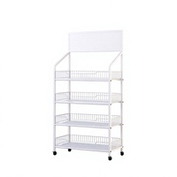 Étagère coulissante métallique extensible innovante pour l'organisation des placards de cuisine, des garde-manger et des placards
