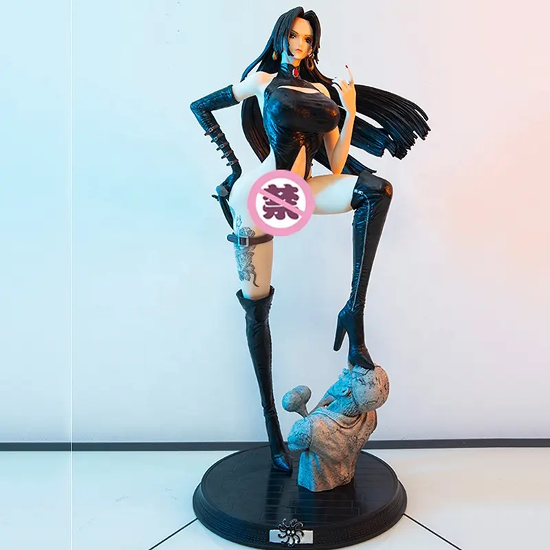 1/4 One Pieced Hentai Nackte Figur GK Boa Hancock Action Spielzeug Erwachsene Anime Figuren Modell 49CM Sexy Mädchen Puppe Manga Statue Figma
