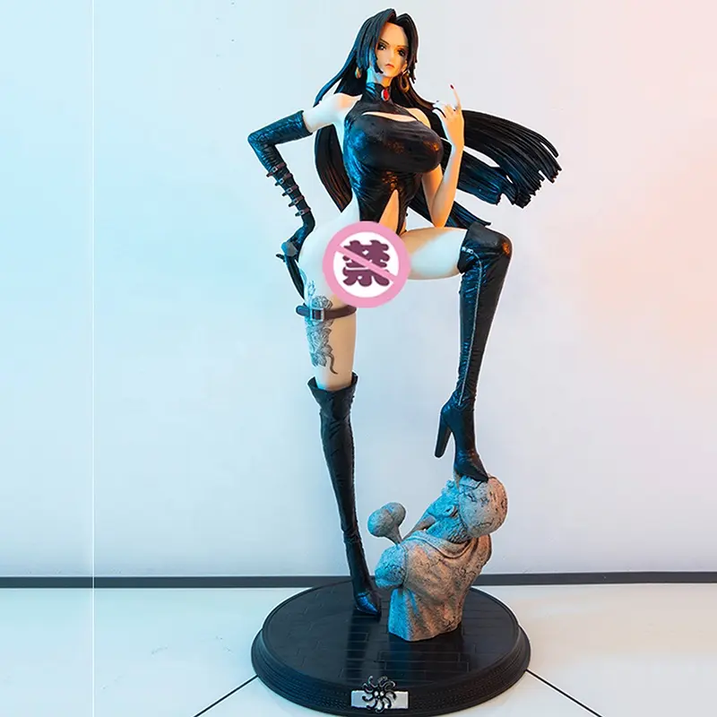 1/4 Um Pieced Hentai Nu Figura GK Boa Hancock Brinquedos de Ação Adulto Anime Figuras Modelo 49CM Sexy Girl Boneca Manga Estátua Figma