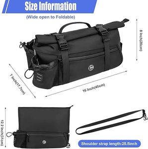 Bolsa impermeable para bicicleta OEM/ODM 25L de gran volumen bolsa de marco de PVC/TPU para ciclismo y ciclismo fabricada por Packtasche - Product Image 2