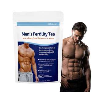 Té para la Salud y Fertilidad Masculina con Mezcla de Hierbas Crudas, en Bolsas a Granel con Contenido de Lavanda, Empaquetado en Caja - Product Image 3