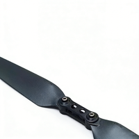 Hélice pliable 15,5 pouces 15558 à 2 pales en fibre de carbone et nylon noir, pas de 5,8 pouces pour UAV RC, personnalisable sur demande