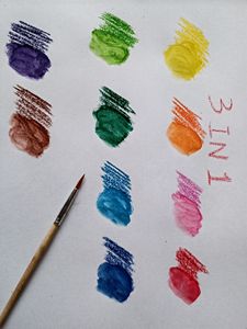 Woody <span class=keywords><strong>crayon</strong></span> 4 couleurs 3 en 1 jumbo mini taille ensemble de crayons en bois emballé dans une boîte en papier pour les enfants avec taille-<span class=keywords><strong>crayon</strong></span> - Product Image 6