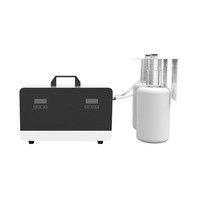 Diffuseur d'huile essentielle électrique commercial le plus vendu avec 1 an de garantie Diffuseur d'arôme en métal pour hall d'hôtel à grand espace Prise américaine