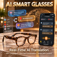 Lunettes audio intelligentes à oreille ouverte avec caméra HD 13MP, enregistrement vidéo, appels clairs sans fil, contrôle tactile, microphone intégré, légères