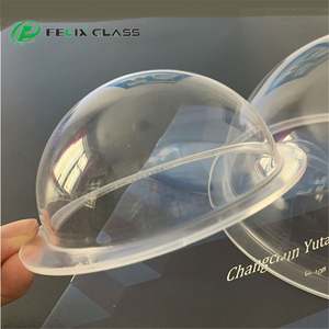 FELIX Verre en forme de demi-boule en saphir K9 en silice fondue, étanche, standard, 7 pouces - Product Image 5