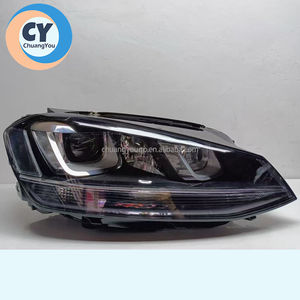Adecuado para Volkswagen <span class=keywords><strong>Golf</strong></span> 7 <span class=keywords><strong>faros</strong></span> delanteros 7,5 2015 2016 2017 faro de xenón Original luz HID de alta calidad 5GG941032 5GG941031 - Product Image 5
