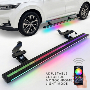 Estribos Eléctricos con Iluminación LED de Colores para <span class=keywords><strong>TOYOTA</strong></span> <span class=keywords><strong>Highlander</strong></span> <span class=keywords><strong>2022</strong></span>+ - Product Image 2