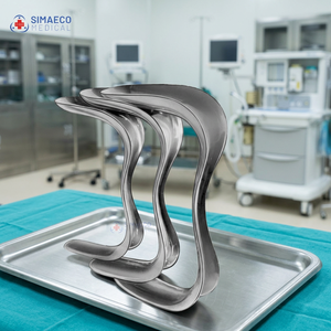 Ensemble de ciseaux chirurgicaux SIMAECO Sims, ensemble d'instruments chirurgicaux manuels, instruments chirurgicaux de base, garantie à vie, certifié CE, modèle SM-101 - Product Image 3