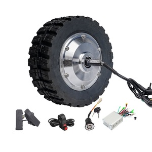 Motor de CC sin escobillas para robot, 5/8 pulgadas, 24/48 V, 350/500 W, kit de motor de cubo delantero a prueba de explosiones para <span class=keywords><strong>rueda</strong></span> motriz de vehículos agrícolas - Product Image 1