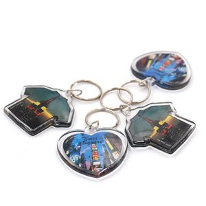 Custom Acrylic Keychain with Logo Shape, Personalized <b>Key</b> <b>Ring</b> for Gifts, Souvenirs, Promotions and Branding - Product Image 4