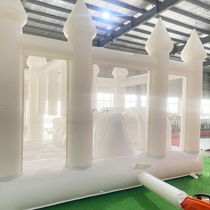 Structure gonflable unisexe avec parcours d'obstacles, trampoline, jeux et toboggan, couleur personnalisable, garantie 3 ans, capacité 400 kg, à vendre - Product Image 6