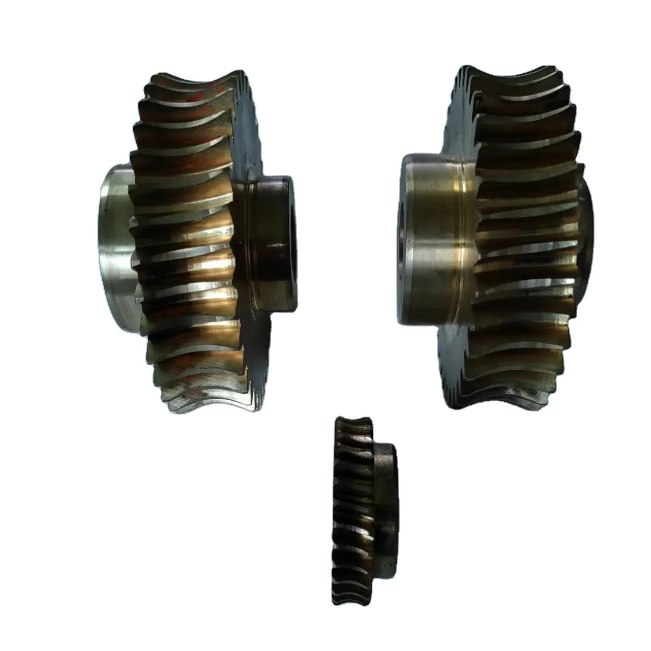 Xiamen ZHX Manufacturer Customer High precision Brass Worm Gear With ISO Certificates pin / gear/ lead screw manufacturing