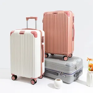 Kata sandi perjalanan bisnis perjalanan bagasi merah muda tgs koper perjalanan koper bagasi