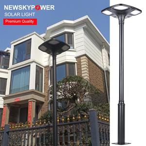 Lampe solaire de cour à haute efficacité, charge rapide, éclairage constant, résistante aux intempéries IP65 pour allées, entrées, parkings, usage commercial - Product Image 5