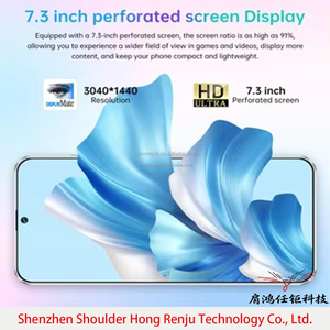 Smartphone 5G <span class=keywords><strong>C40</strong></span> 16G+1TB 7,3 pouces, dernière version Android 15, navigation GPS, double carte SIM, grand écran, mémoire flash, meilleur <span class=keywords><strong>prix</strong></span> - Product Image 6