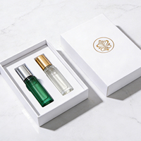 Boîte d'emballage vide pour parfum et gloss à lèvres en papier rigide personnalisée par le fabricant, 5 ml, 10 ml, 15 ml, boîte cosmétique embossée, petite boîte cosmétique