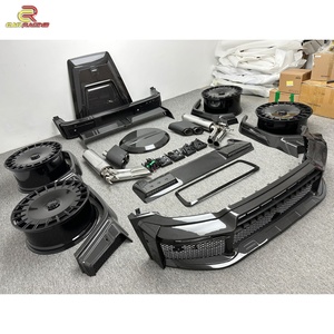 Kit de Carrocería Estilo B 2025, Kit de Carrocería de Fibra de Carbono Seca con Capó, Escape y Ruedas para G Wagon W465 W464 G500 G63 2019-2025 - Product Image 3
