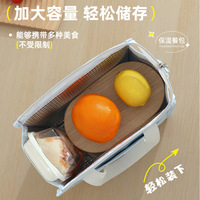 Sac Bento, portable, mignon, grande capacité, sac isotherme pour pique-nique, vente en gros, portable, pour emporter des repas au travail, sac à lunch