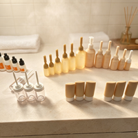 Ensemble de mini-contenants cosmétiques en plastique jetables, flacon compte-gouttes à embout souple pour sérum facial, essence liquide