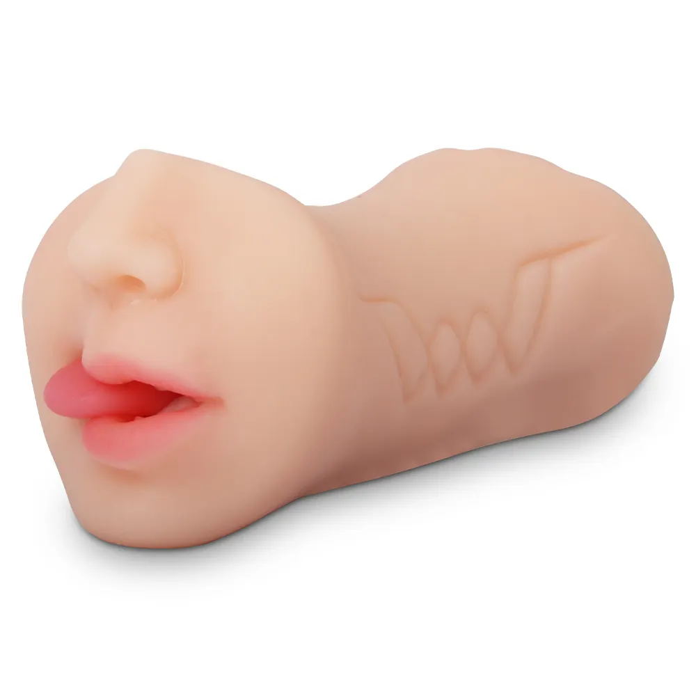 factory wholesale TPE Male Masturbator Pocket Pussy Sex Toys Artificial real sex doll Vagina anus mouth for Men Masturbating