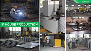 Casa prefabricada modular tipo K a precio de fábrica, sitio de oficina, alojamiento, oficinas temporales, construcción, bienes raíces - Product Image 5