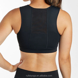 <span class=keywords><strong>Sujetador</strong></span> <span class=keywords><strong>Deportivo</strong></span> Personalizado con Diseño Propio, para Gimnasio, Yoga, Fitness, Alto Impacto, con Relleno, para Mujer, con Bolsillos para Teléfono - Product Image 3