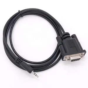 DB9 9 Pin Frontsteuerung zu TRS 2,5 mm Stereo Audio RS232 Serienkabel