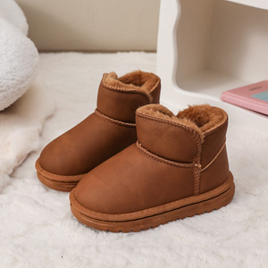 Botas de Nieve para Niños y Niñas de Alta Calidad, Novedad Invierno 2026, Botas de Algodón Impermeables con Forro Polar Grueso - Product Image 4