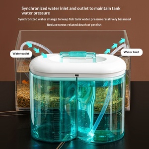 <span class=keywords><strong>Cambiador</strong></span> de Agua Automático para Acuario, Limpiador de Grava Eléctrico Recargable de 2000 mAh, Manguera de <span class=keywords><strong>Silicona</strong></span> Doble de 3000 ml para Pecera - Product Image 1