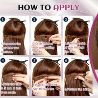 Extensions de cheveux I-Tip en gros, double épaisseur, 100% Remy, vierges, blondes, extensions de cheveux humains I-Tip