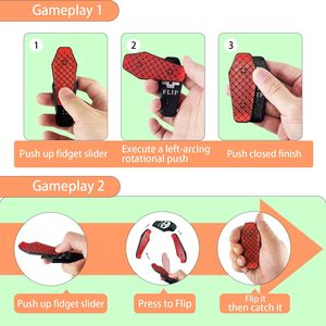 Set di Giocattoli Magnetici Kickflip per Adulti, <span class=keywords><strong>Mini</strong></span> Skateboard da Dito Stampato in 3D, Giocattolo Antistress da Scrivania - Product Image 3