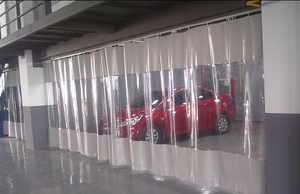 Không thấm nước trong suốt PVC rõ ràng phân vùng Rèm xã hội rửa xe trong suốt Rèm Cửa & valances - Product Image 4