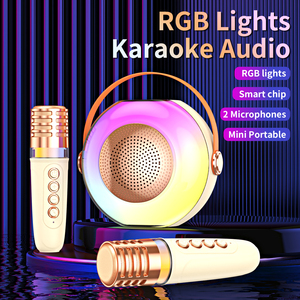 Loa Karaoke Di Động A6 Kiểu Dáng Thời Trang Kết Nối Type C Đèn LED Khử Tiếng Ồn Giao Tiếp Không Dây - Dành Cho Kim Loại - Product Image 6
