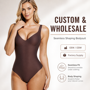 Body Modellante Senza Cuciture a Triangolo per Donna, Controllo Pancia e Sollevamento Glutei, Comodo e Disponibile <span class=keywords><strong>in</strong></span> Taglie Forti - Product Image 1