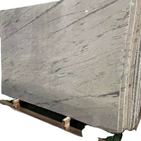 Tuile polie de granit naturel blanc du Cachemire pour des projets d'hôtel avec la capacité de solution de conception graphique