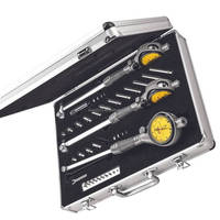 Jauge de calibre interne Starrett 3089M 6-450 mm 0,01 mm avec pointe en carbure, micromètre interne métrique avec étui OEM