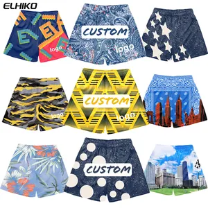 Fabricante personalizado shorts de basquete design simples dupla camada única treinamento verão 5 polegada inseam shorts curtos de malha dos homens