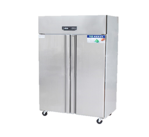 Congélateur commercial en acier inoxydable à double température, congélateur profond, refroidisseur d'air pour fruits et légumes - Product Image 4
